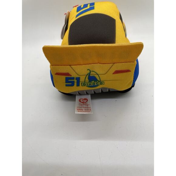 TY Sparkle Beanie Disney/Pixar Cars 3 Cruz Ramirez 6" Dinoco Plush NWT - Picture 4 of 7